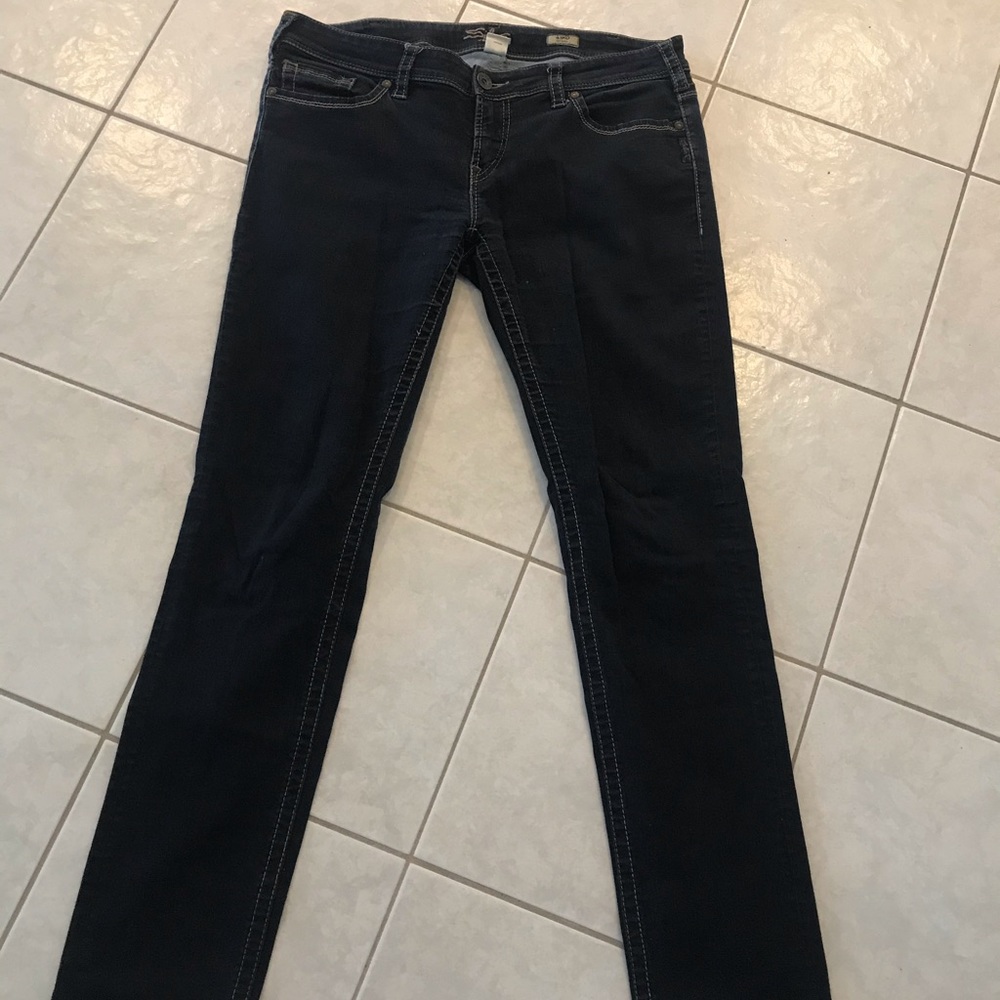 Silver jeans